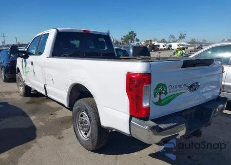 2018 Ford F-250 Xl from USA, damaged, VIN 1FT7X2A66JEB60753
